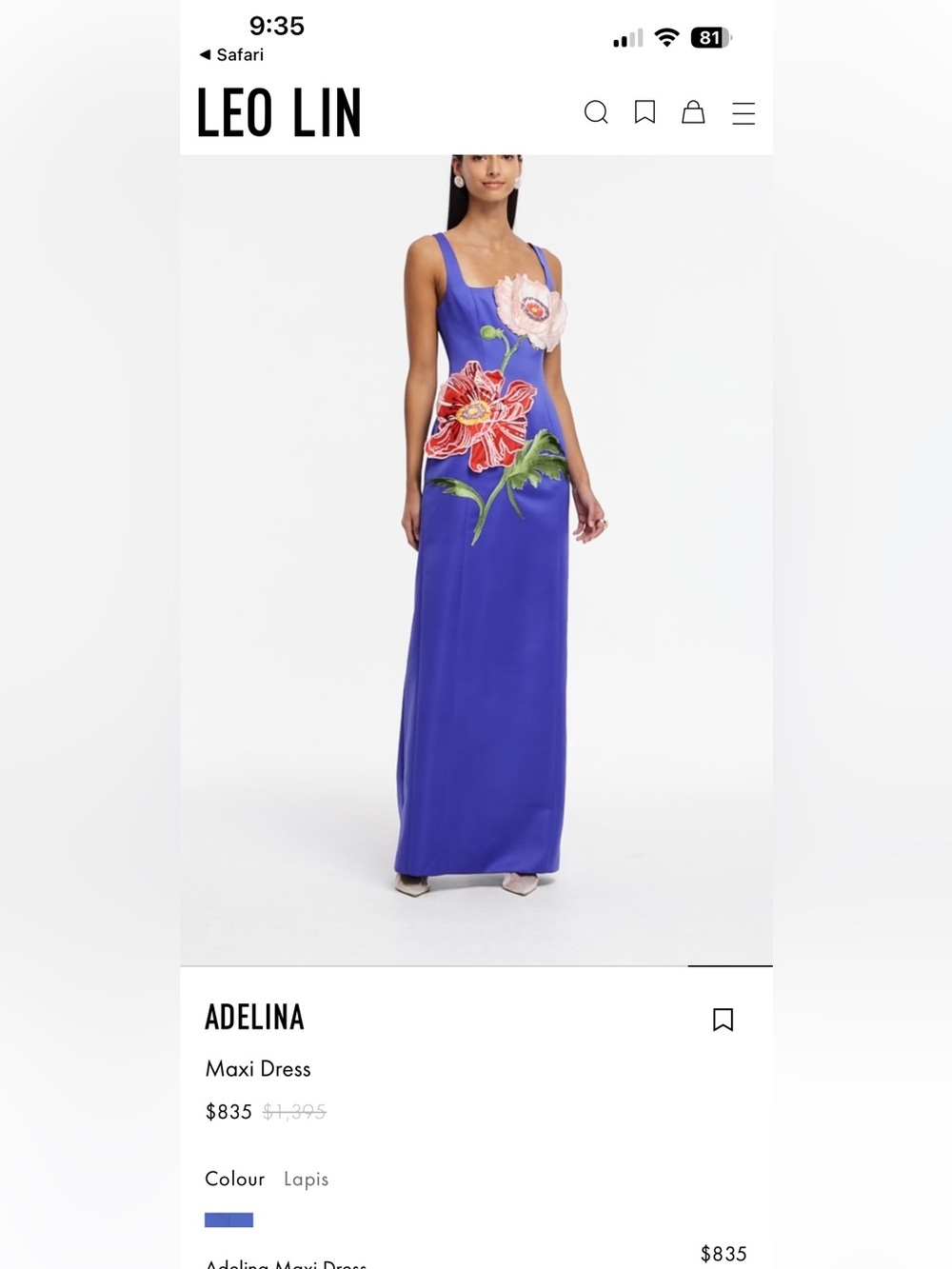 Leo Lin Adelina Maxi